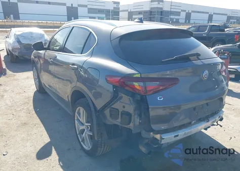 2018 Alfa Romeo Stelvio Ti Awd z USA, uszkodzony, nr VIN ZASFAKBN0J7B85842